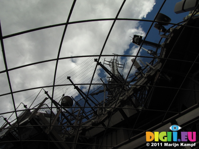 SX18418 Antennas on Eiffel tower